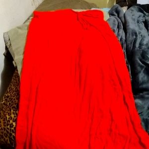 Forever 21 orange skirt